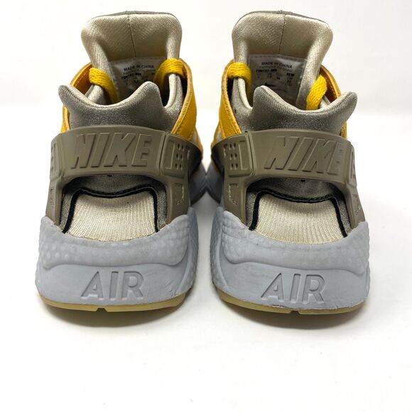 Nike‎ Air Huarache Women's Sz 7 Custom ID Sneakers Yellow Trainer - Picture 5 of 9